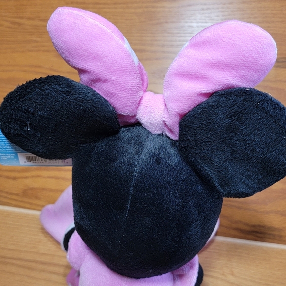 Disney Store Minnie Mouse Plush Stuffed Toy 19" Doll - Soft Pink Polka Dot - Picture 3 of 13